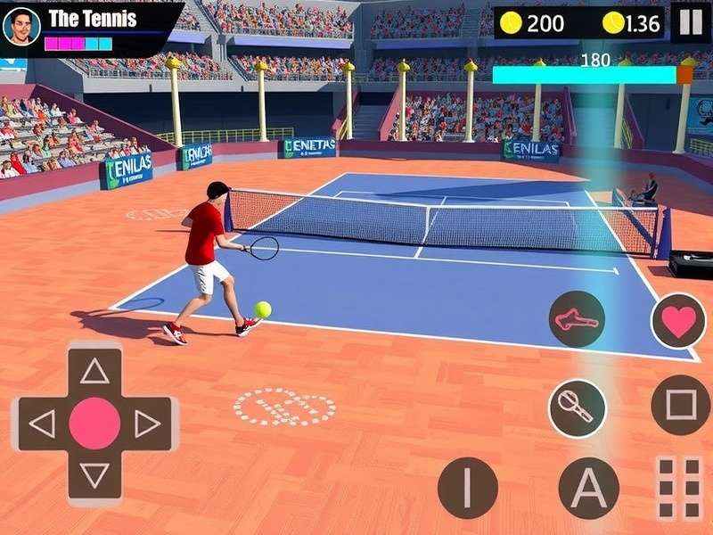Indian Tennis Champion controls demonstration